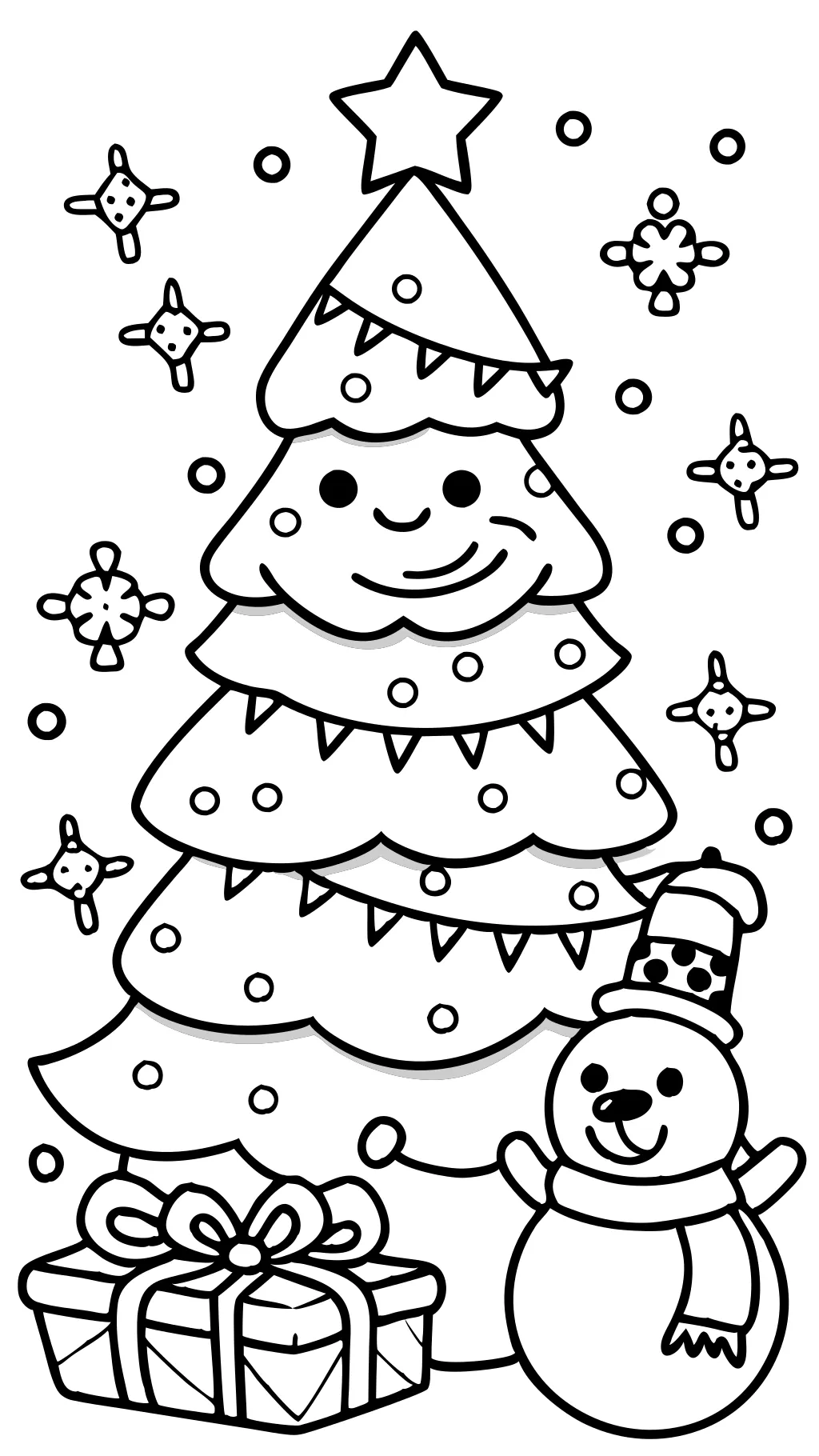 coloriages de Noël cool